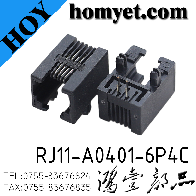 RJ11-A0401-6P4C