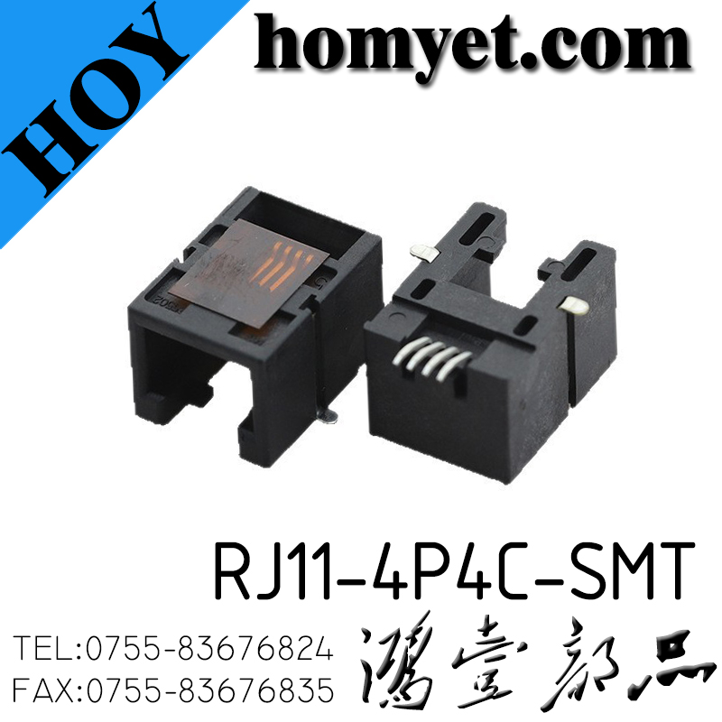 RJ11-4P4C-SMT